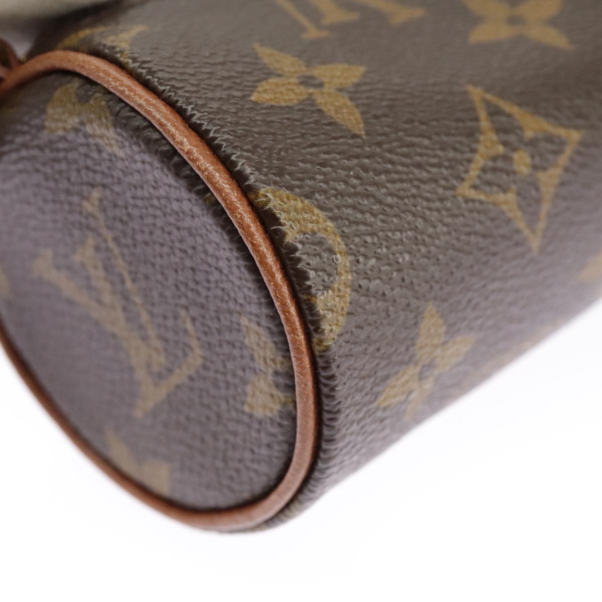 LOUIS VUITTON Monogram Papillon Pouch LV Auth 98584