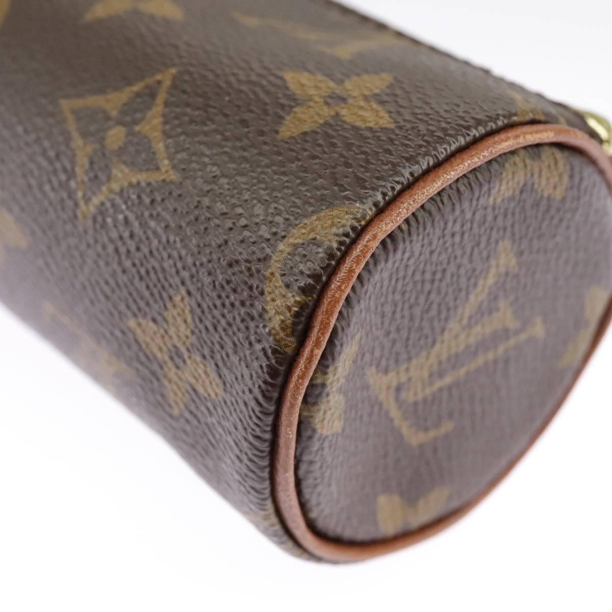 LOUIS VUITTON Monogram Papillon Pouch LV Auth 98584