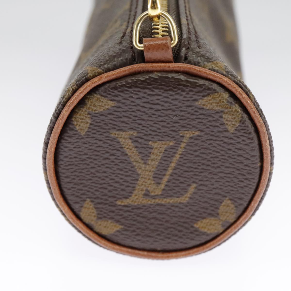 LOUIS VUITTON Monogram Papillon Pouch LV Auth 98584