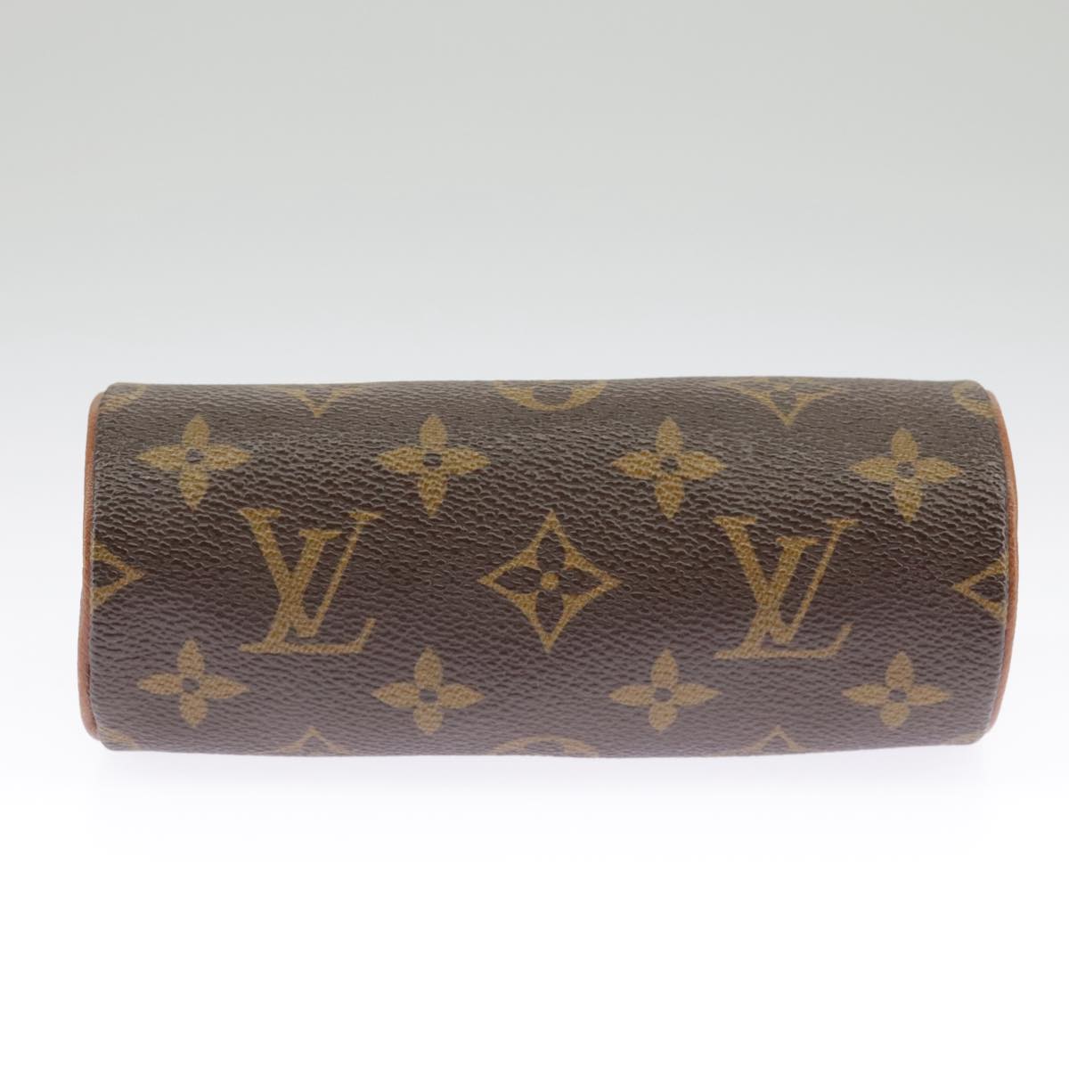 LOUIS VUITTON Monogram Papillon Pouch LV Auth 98584