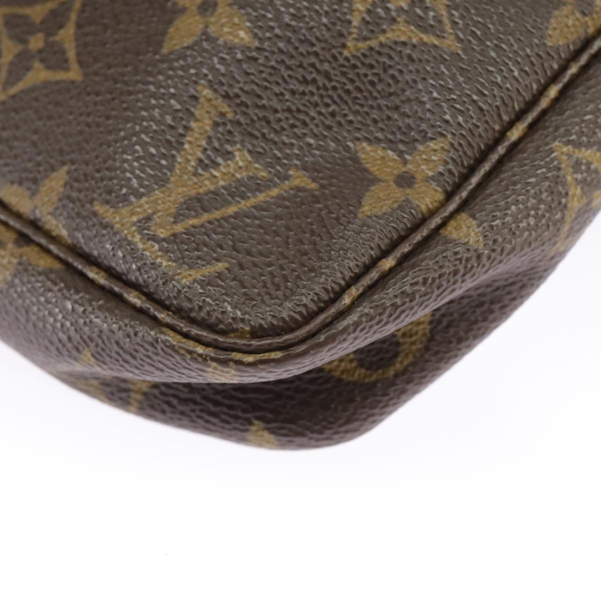 LOUIS VUITTON Monogram Pochette Accessoires Pouch M51980 LV Auth 98587