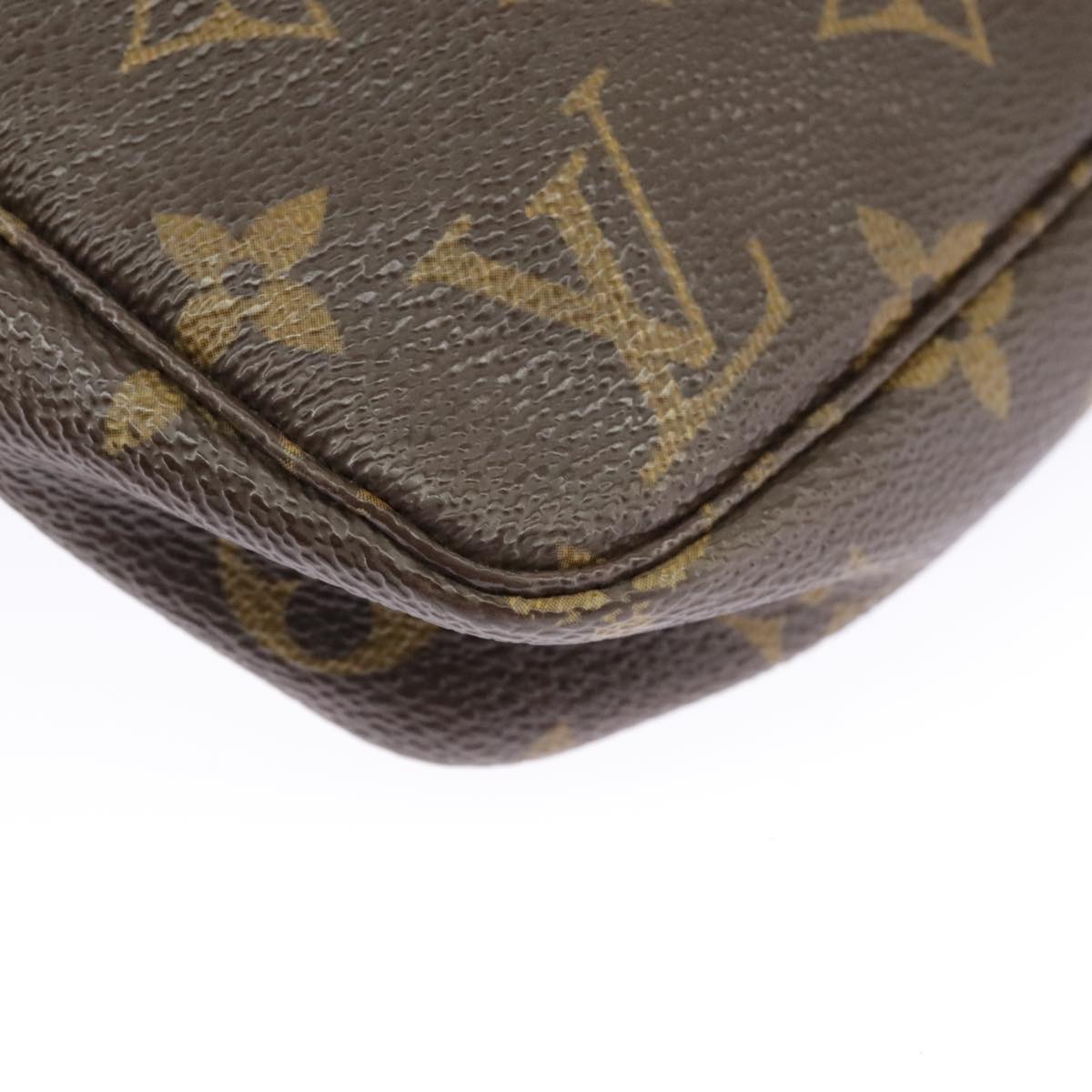 LOUIS VUITTON Monogram Pochette Accessoires Pouch M51980 LV Auth 98587