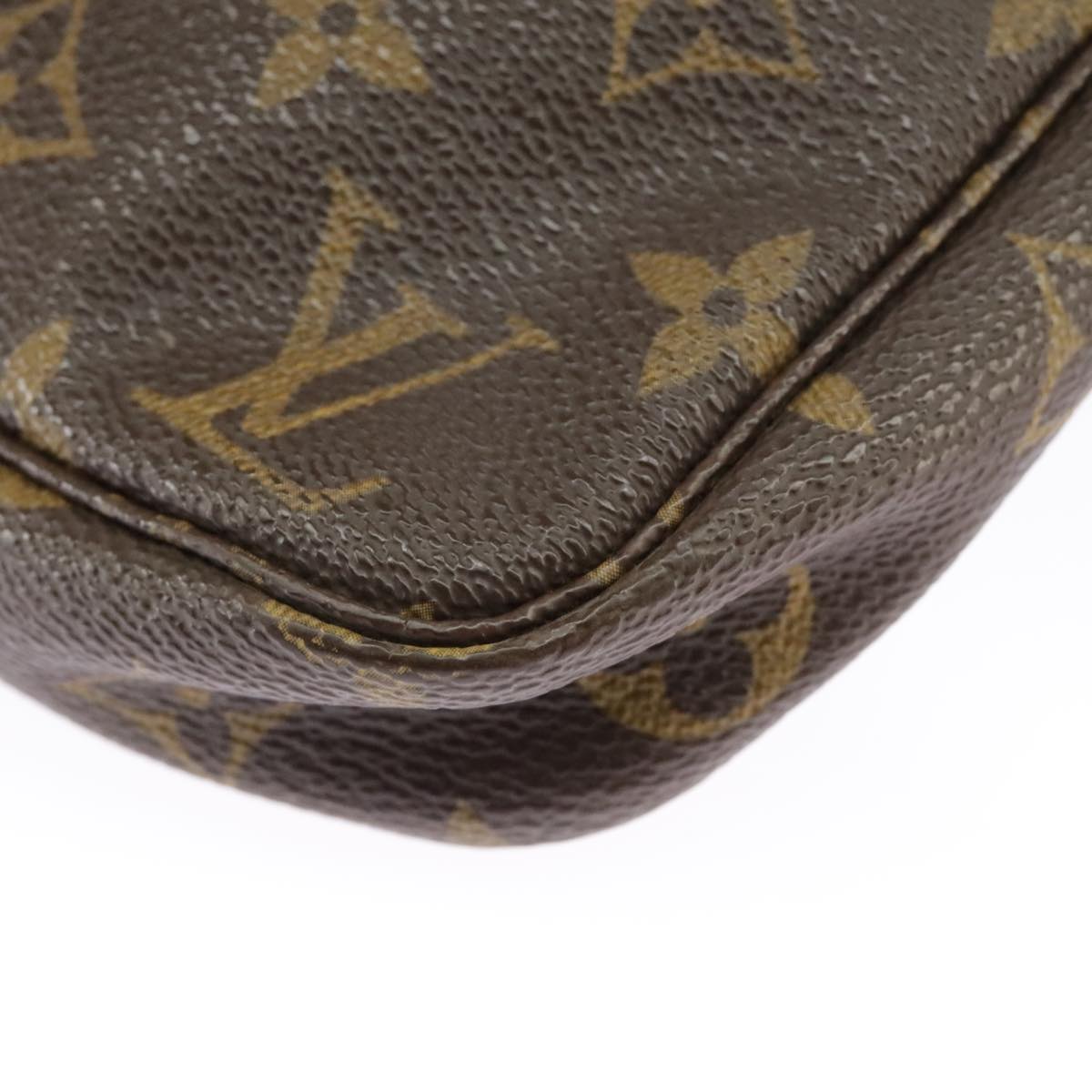 LOUIS VUITTON Monogram Pochette Accessoires Pouch M51980 LV Auth 98587