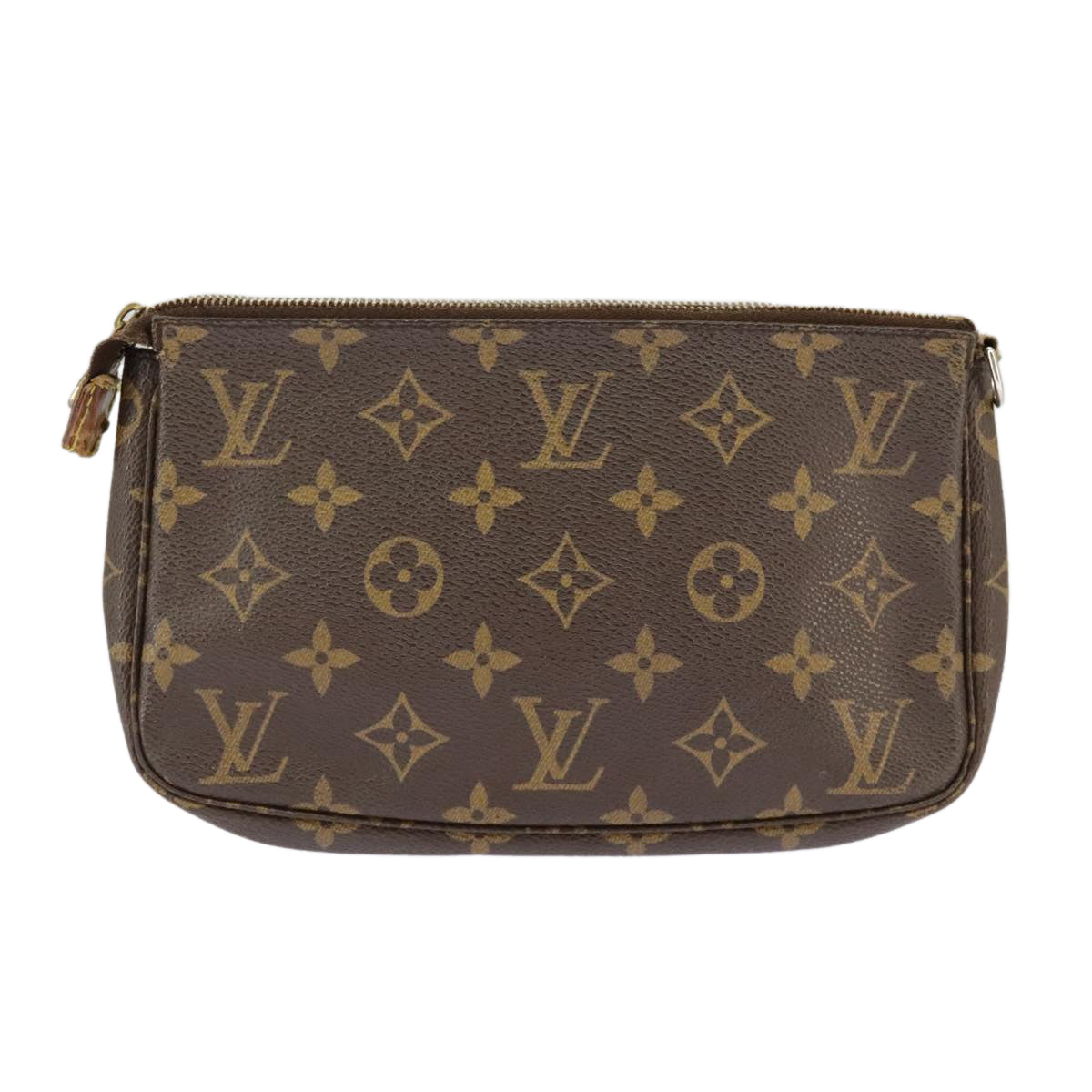 LOUIS VUITTON Monogram Pochette Accessoires Pouch M51980 LV Auth 98587