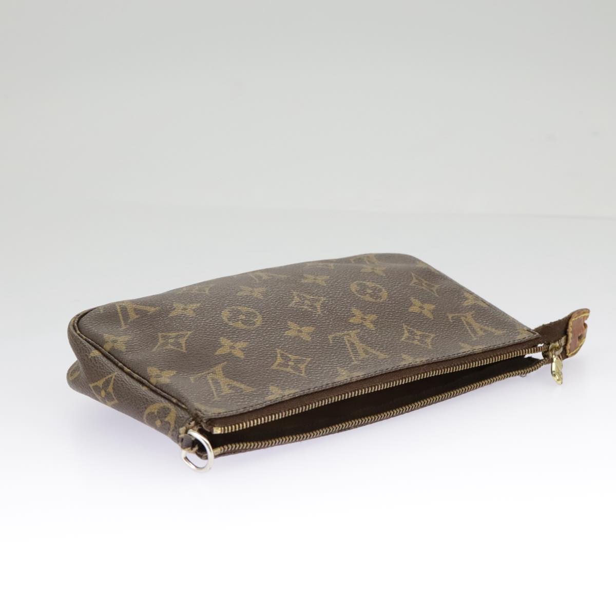 LOUIS VUITTON Monogram Pochette Accessoires Pouch M51980 LV Auth 98587