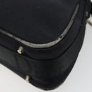 Christian Dior Hand Bag Canvas Black Auth 98592-10