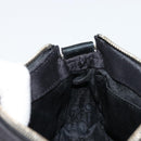 Christian Dior Hand Bag Canvas Black Auth 98592-23