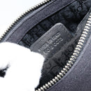 Christian Dior Hand Bag Canvas Black Auth 98592-25