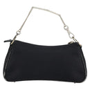 Christian Dior Hand Bag Canvas Black Auth 98592-2