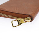 LOUIS VUITTON Empreinte Zippy Wallet Vertical NBA Wallet Brown N60019 Auth 98593-7