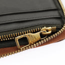 LOUIS VUITTON Empreinte Zippy Wallet Vertical NBA Wallet Brown N60019 Auth 98593-22