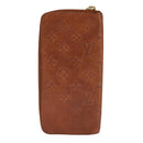 LOUIS VUITTON Empreinte Zippy Wallet Vertical NBA Wallet Brown N60019 Auth 98593-2