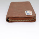 LOUIS VUITTON Empreinte Zippy Wallet Vertical NBA Wallet Brown N60019 Auth 98593-6
