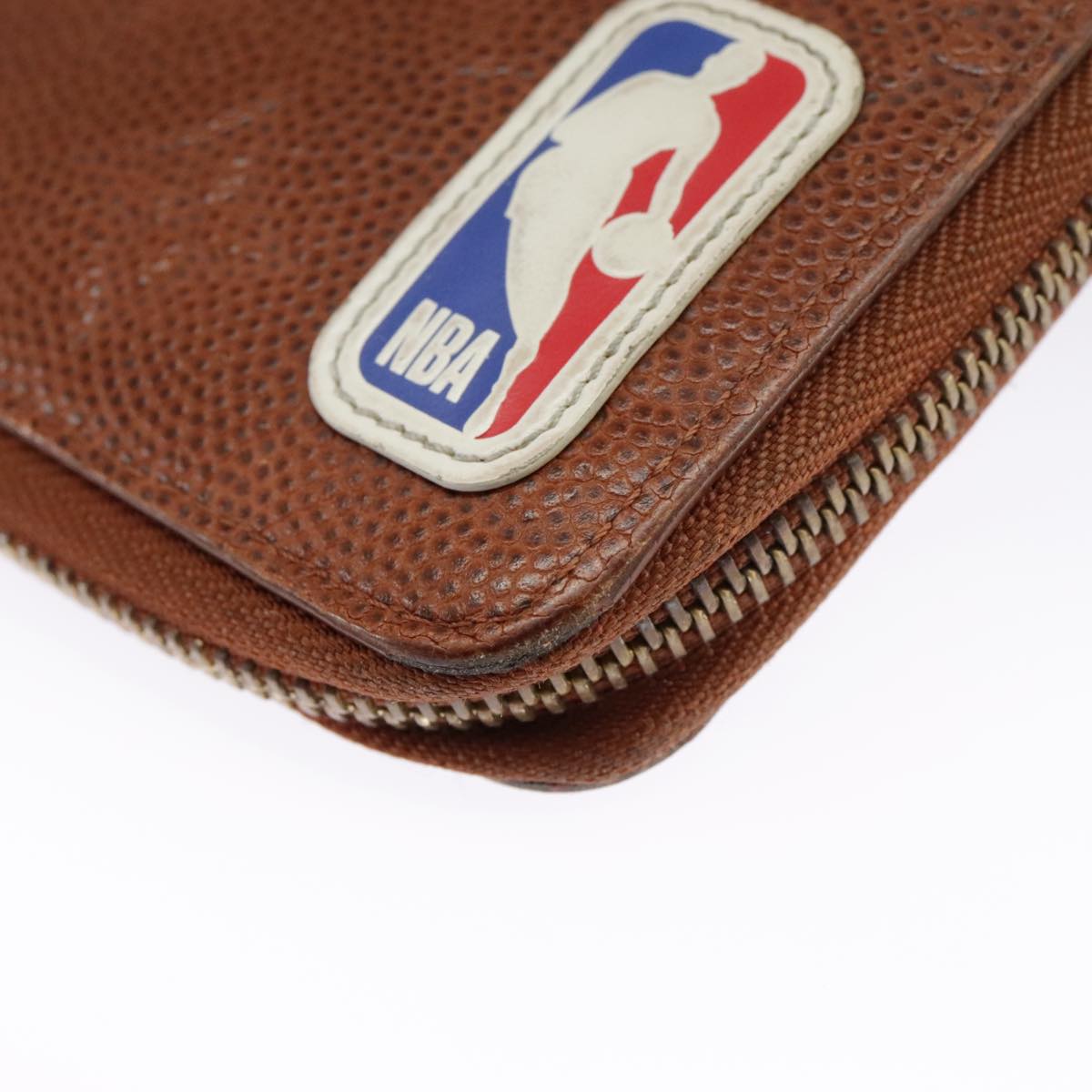 LOUIS VUITTON Empreinte Zippy Wallet Vertical NBA Wallet Brown N60019 Auth 98593