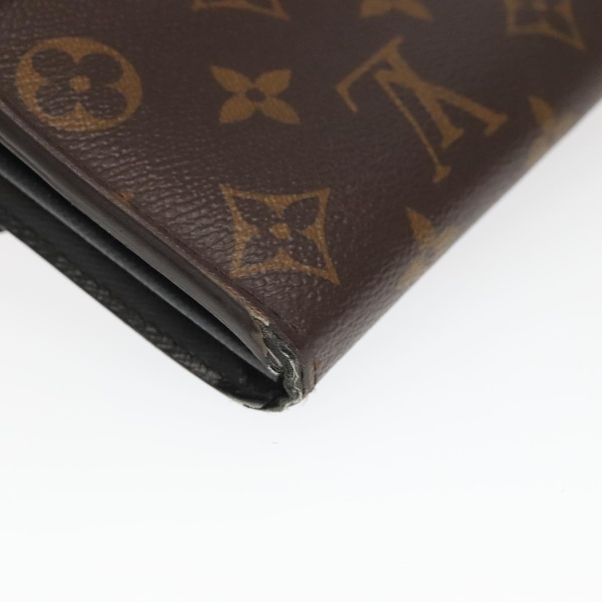 LOUIS VUITTON Monogram Reverse Giant Portefeuille Sarah Wallet M80726 Auth 98600