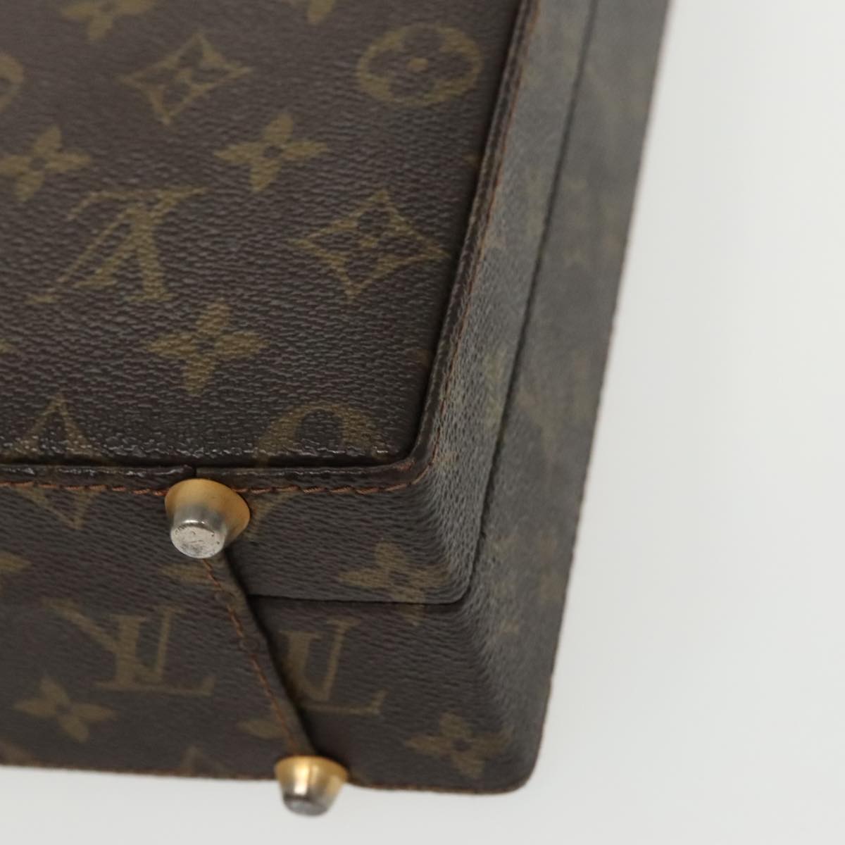 LOUIS VUITTON Monogram crusher Business Bag M53122 LV Auth 98602