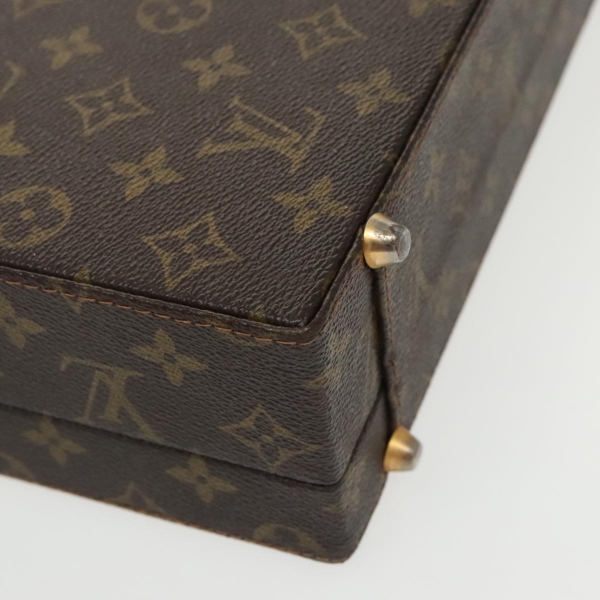 LOUIS VUITTON Monogram crusher Business Bag M53122 LV Auth 98602