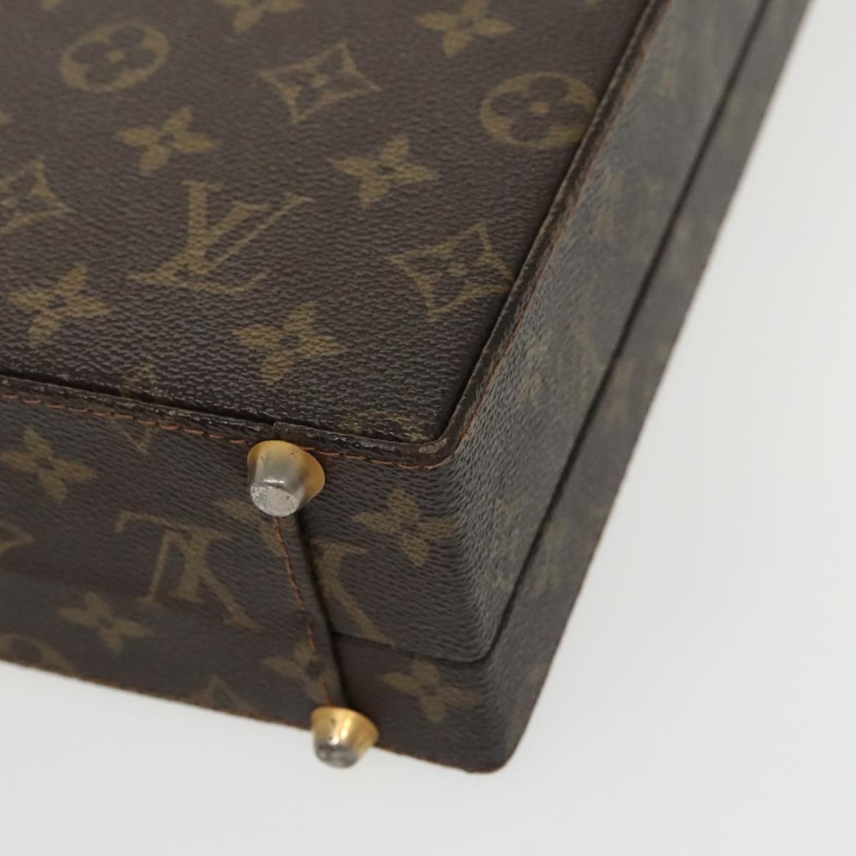 LOUIS VUITTON Monogram crusher Business Bag M53122 LV Auth 98602