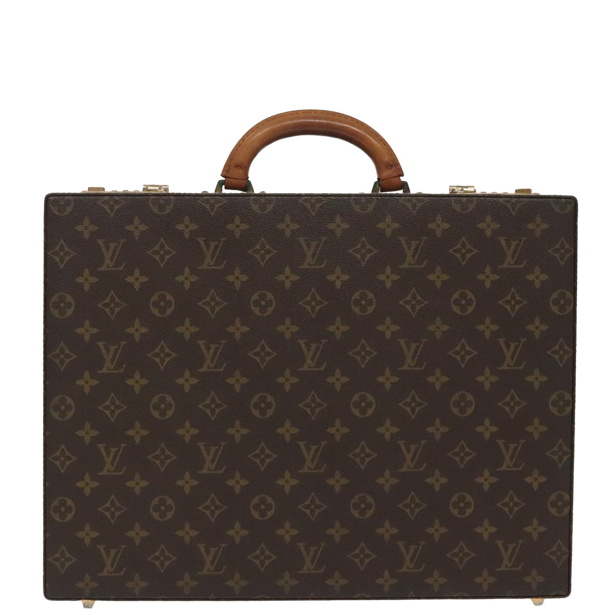 LOUIS VUITTON Monogram crusher Business Bag M53122 LV Auth 98602