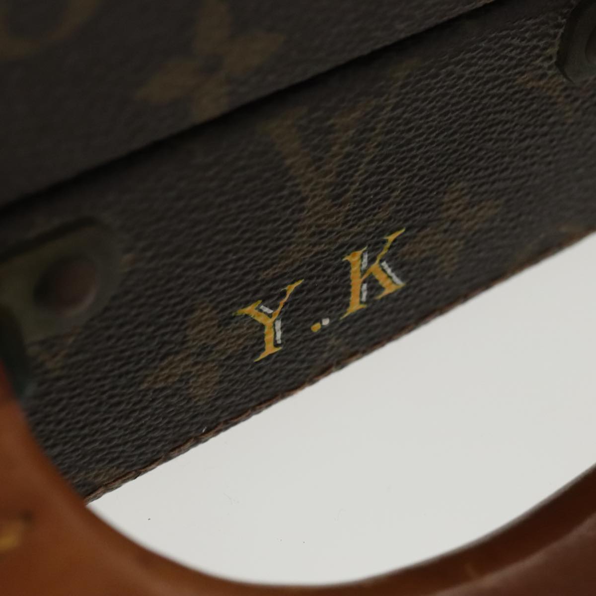 LOUIS VUITTON Monogram crusher Business Bag M53122 LV Auth 98602