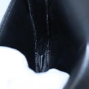 CELINE Triomphe Mobile Pouch PVC Black Silver Auth 98603AM-19