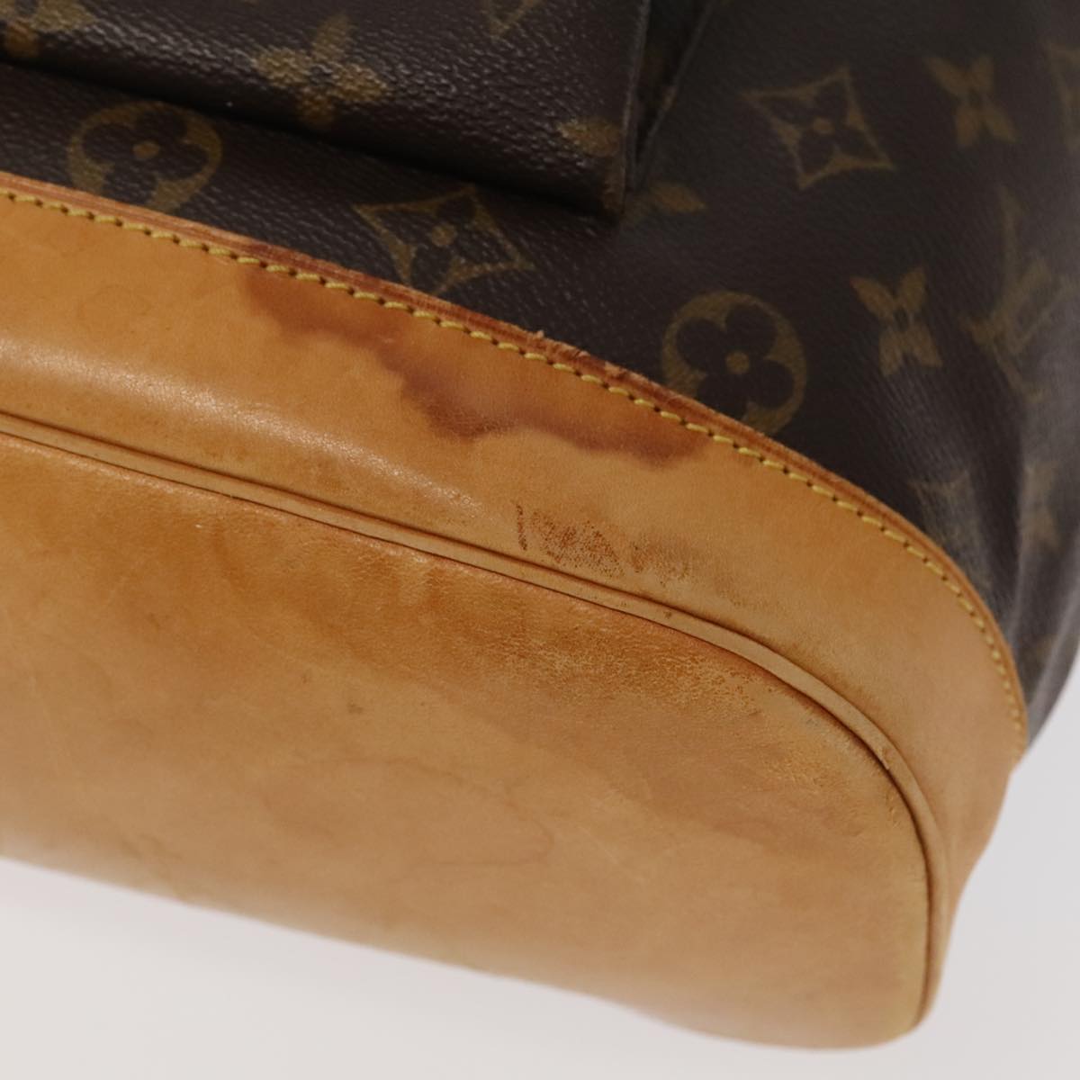 LOUIS VUITTON Monogram Montsouris GM Backpack M51135 LV Auth 98612