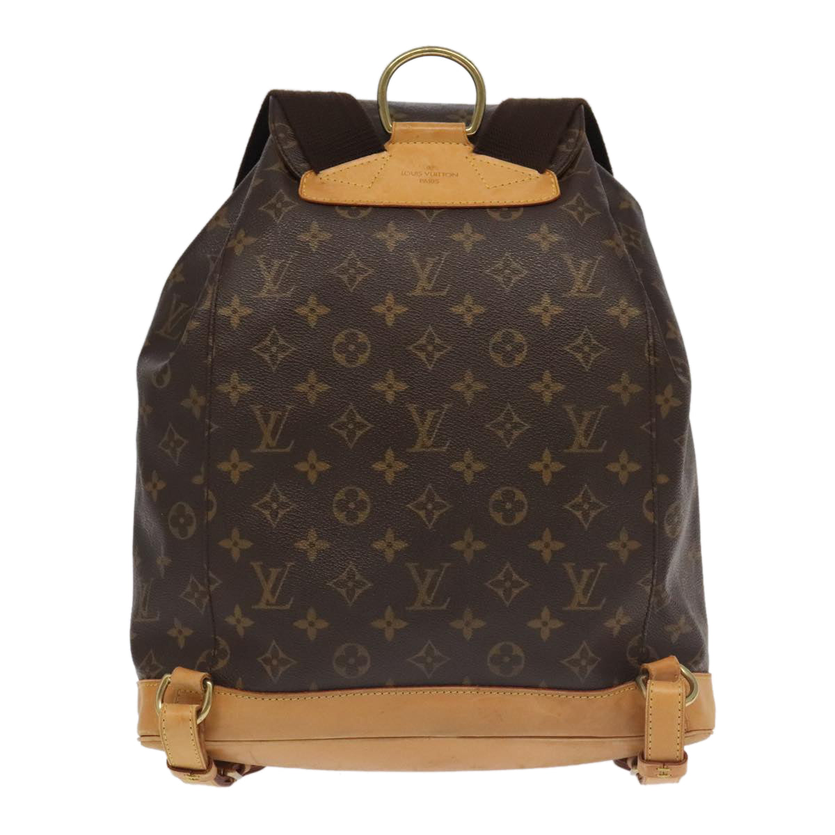 LOUIS VUITTON Monogram Montsouris GM Backpack M51135 LV Auth 98612 - 0