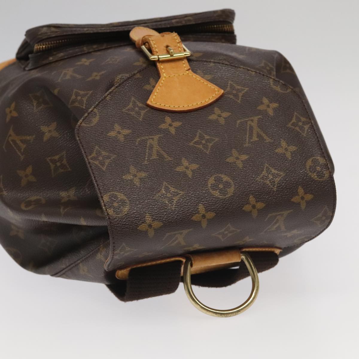 LOUIS VUITTON Monogram Montsouris GM Backpack M51135 LV Auth 98612