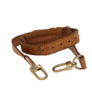LOUIS VUITTON Adjustable Shoulder Strap Leather 35.8""""""""-42.9"""""""" Beige Auth 98613-2