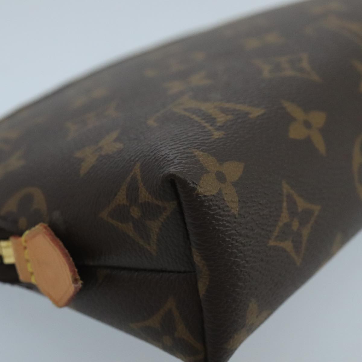 LOUIS VUITTON Monogram Pochette Cosmetic GM Cosmetic Pouch M47353 Auth 98624