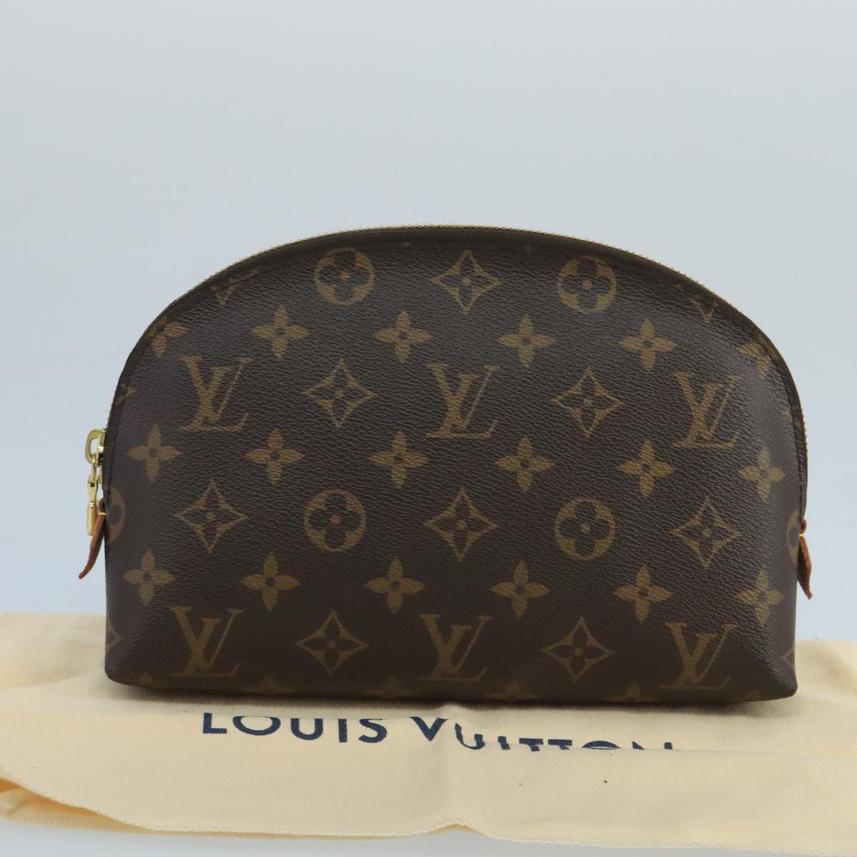 LOUIS VUITTON Monogram Pochette Cosmetic GM Cosmetic Pouch M47353 Auth 98624