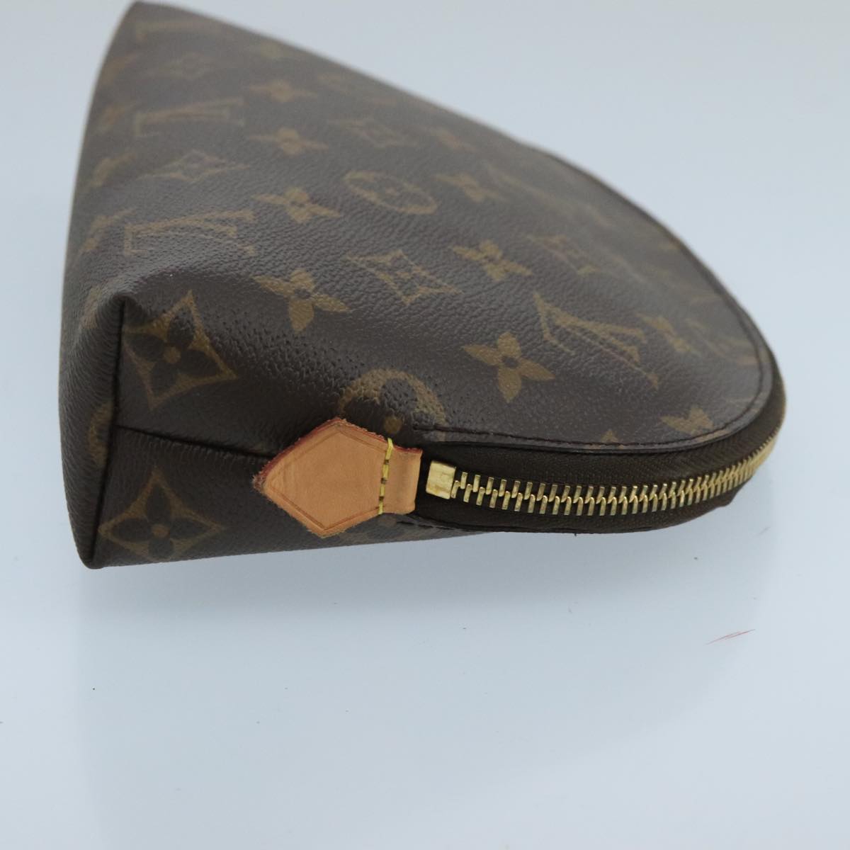 LOUIS VUITTON Monogram Pochette Cosmetic GM Cosmetic Pouch M47353 Auth 98624