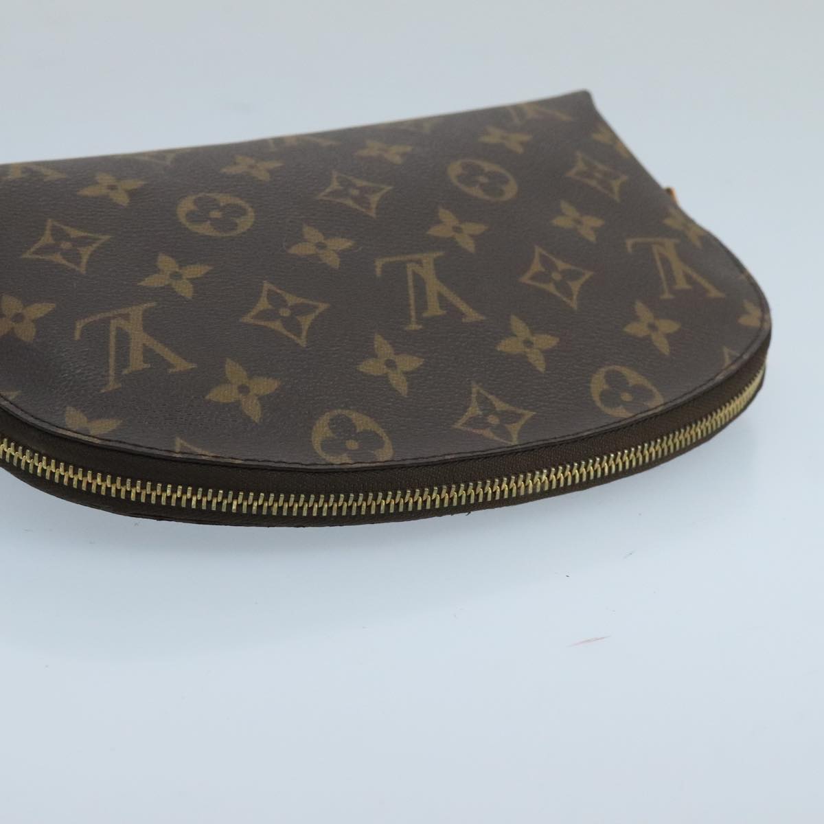 LOUIS VUITTON Monogram Pochette Cosmetic GM Cosmetic Pouch M47353 Auth 98624