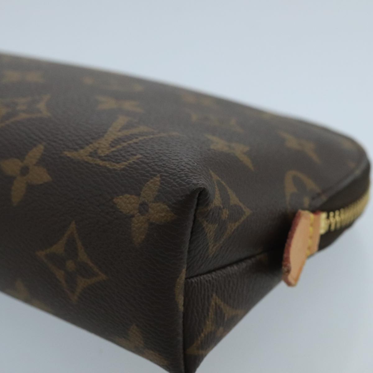 LOUIS VUITTON Monogram Pochette Cosmetic GM Cosmetic Pouch M47353 Auth 98624