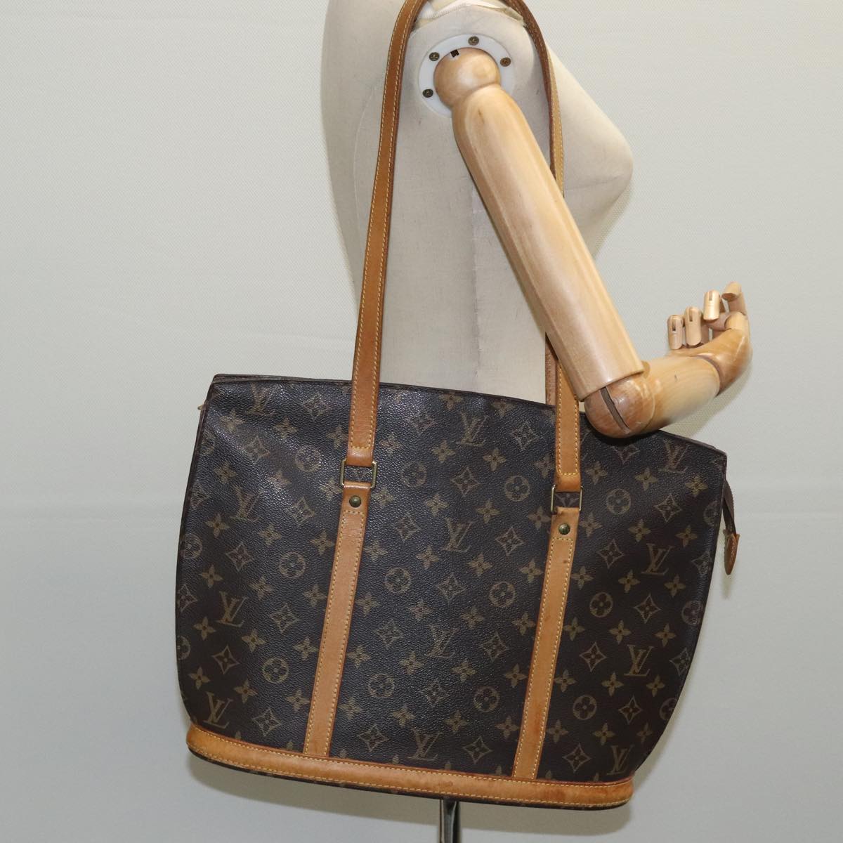 LOUIS VUITTON Monogram Babylone Tote Bag M51102 LV Auth 98631