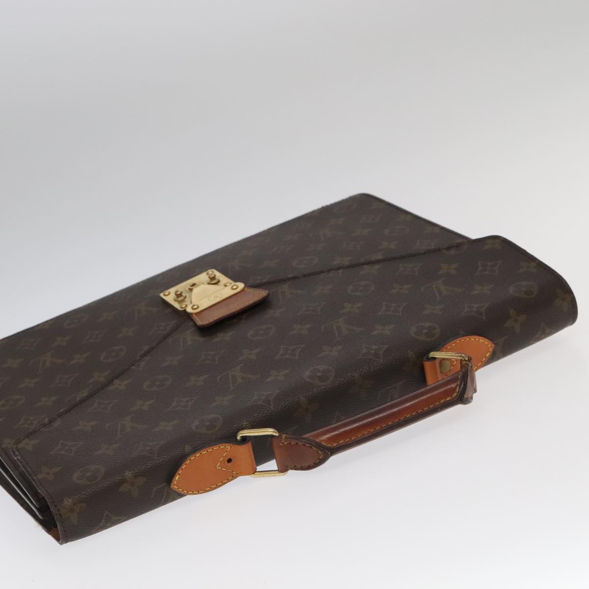 LOUIS VUITTON Monogram Serviette Conseiller Briefcase M53331 LV Auth 98633