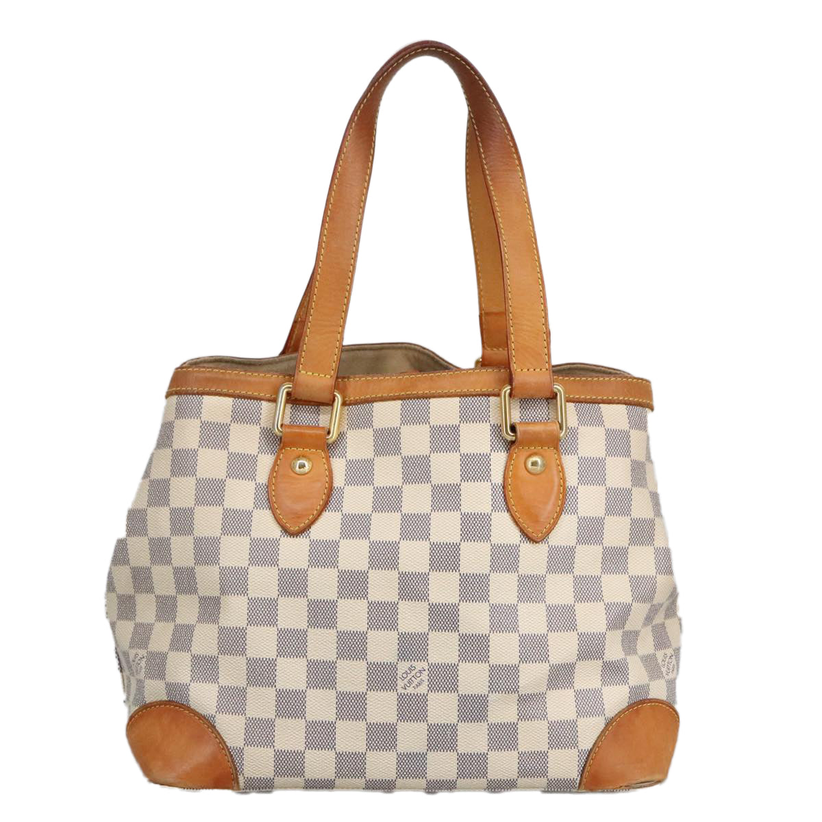 LOUIS VUITTON Damier Azur Hampstead PM Tote Bag N51207 LV Auth 98648 - 0