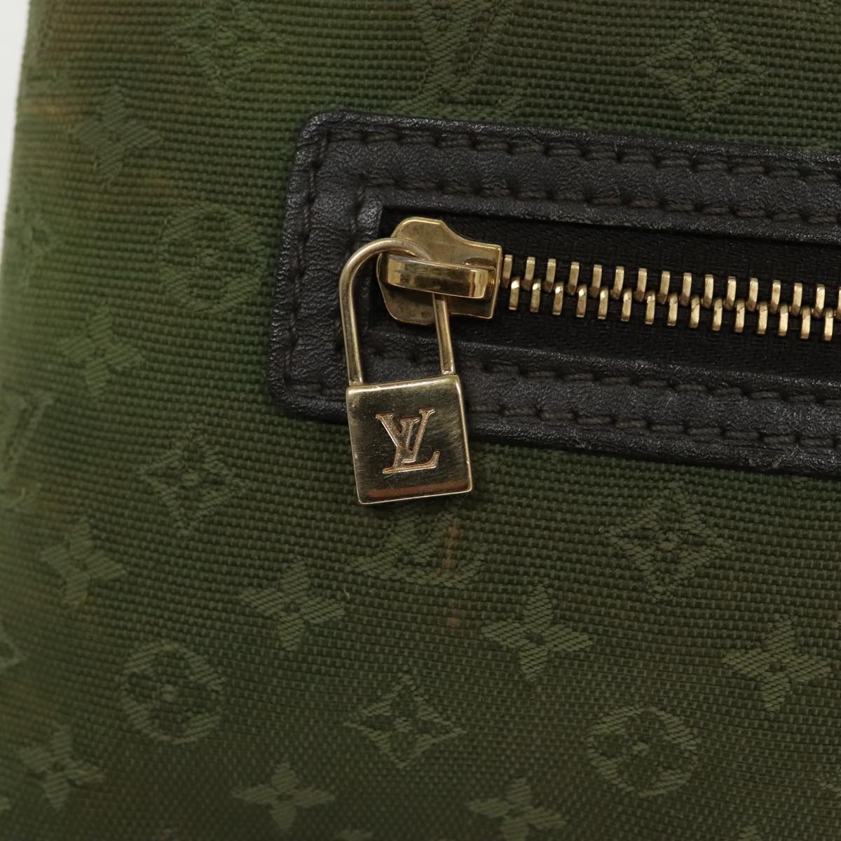 LOUIS VUITTON Monogram Mini Lucille PM Hand Bag TST Khaki M92682 LV Auth 98664