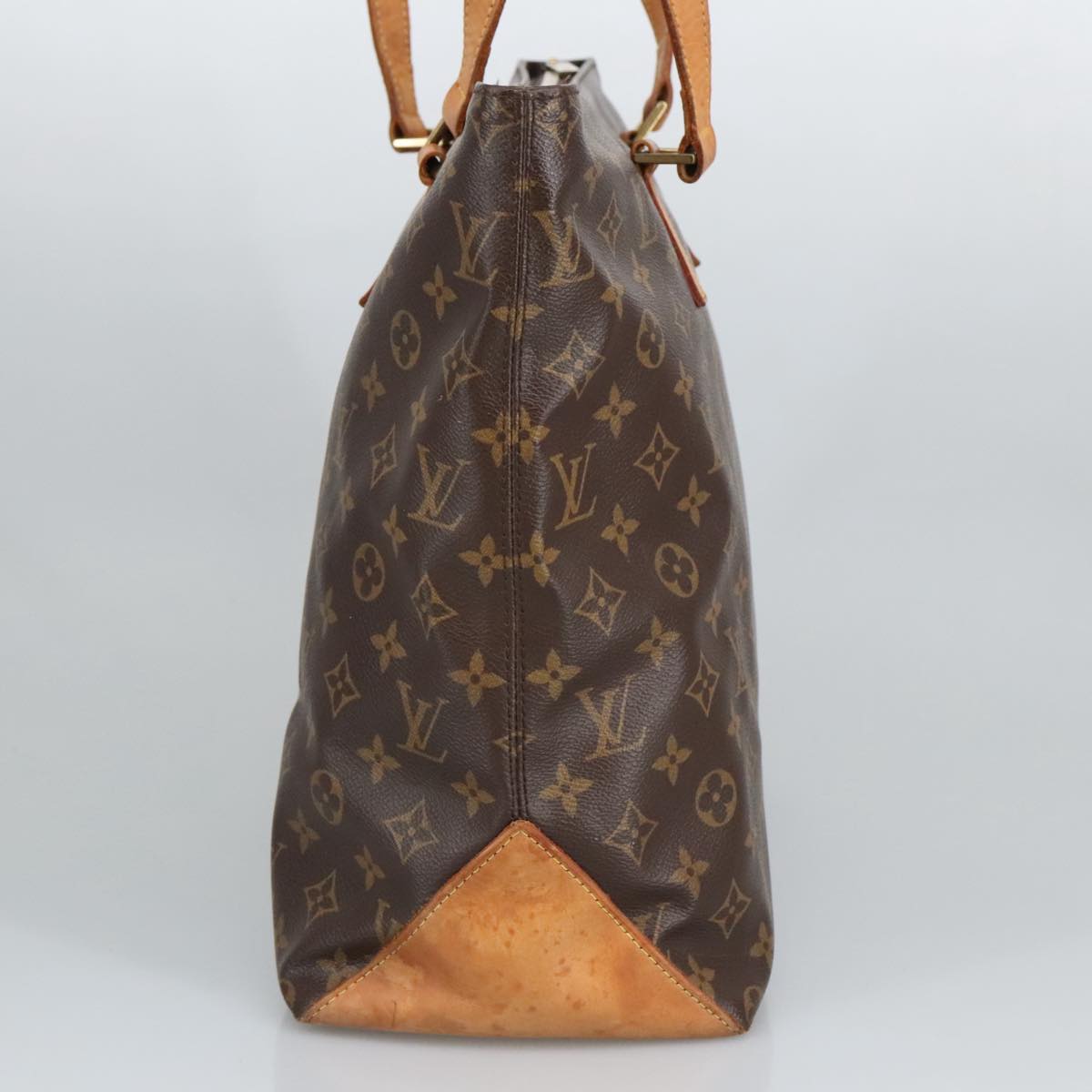 LOUIS VUITTON Monogram Cabas Mezzo Tote Bag M51151 LV Auth 98688