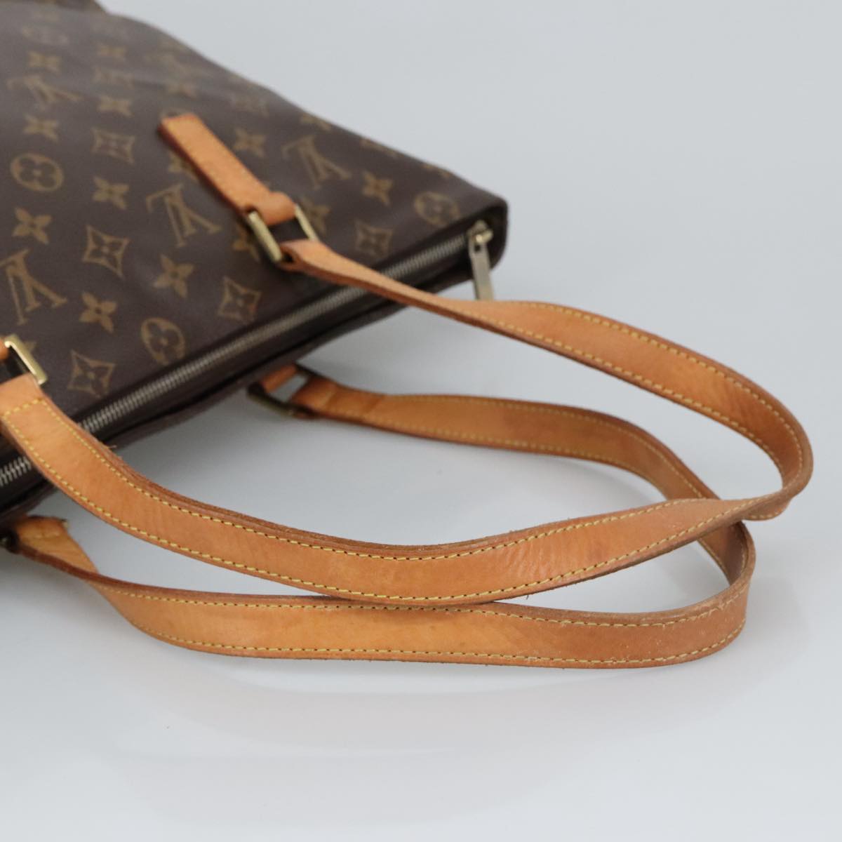 LOUIS VUITTON Monogram Cabas Mezzo Tote Bag M51151 LV Auth 98688