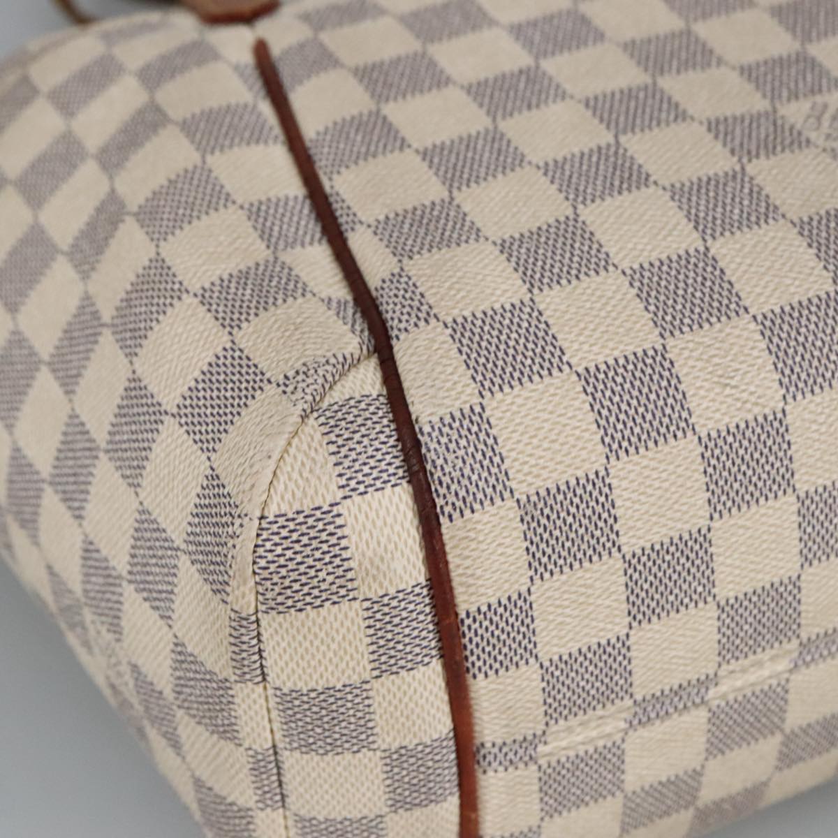 LOUIS VUITTON Damier Azur Totally PM Tote Bag N41280 LV Auth 98713