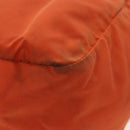 PRADA Tote Bag Nylon 2way Orange Silver Auth 98724-17