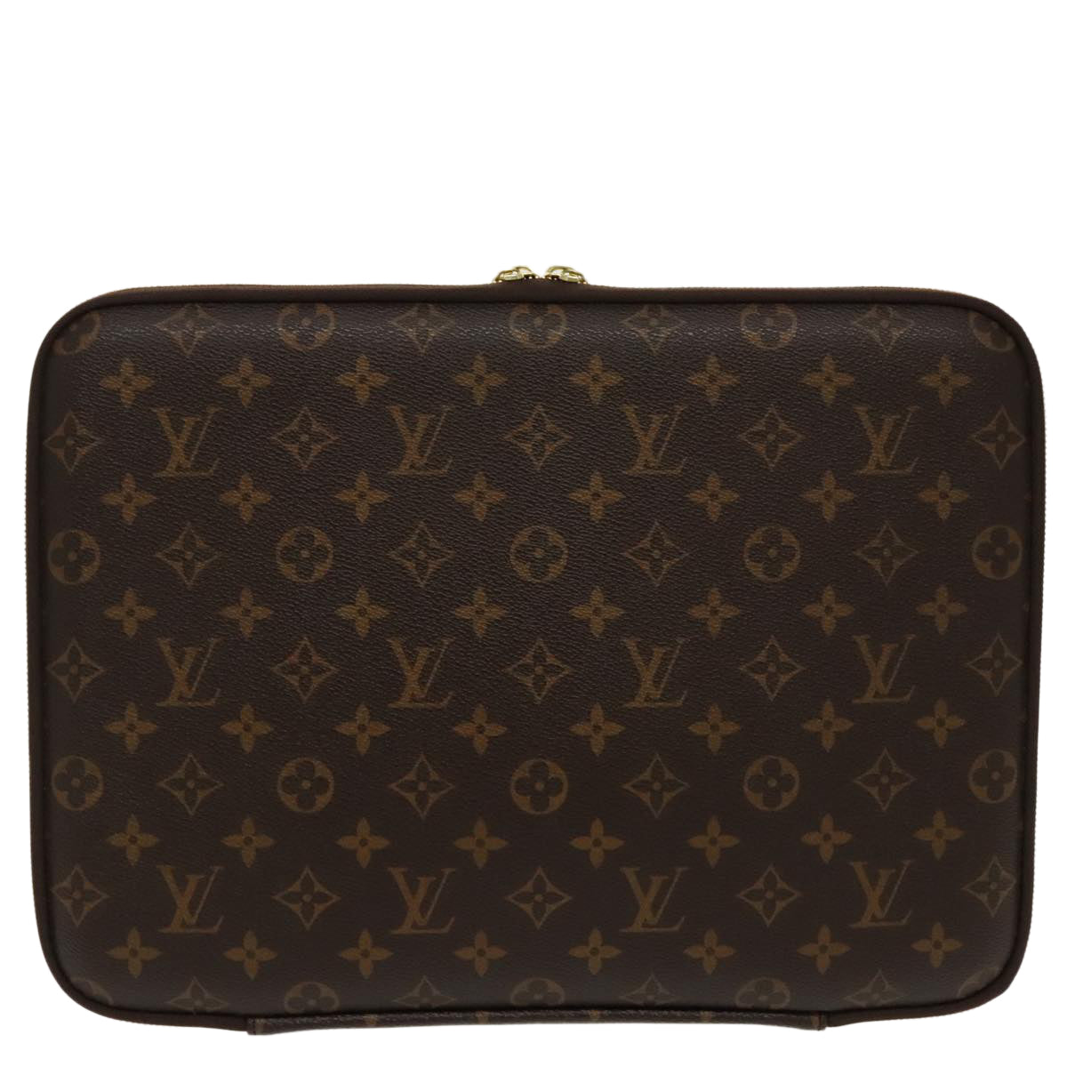 LOUIS VUITTON Monogram Computer Sleeve PM PC Case M56396 LV Auth 98732