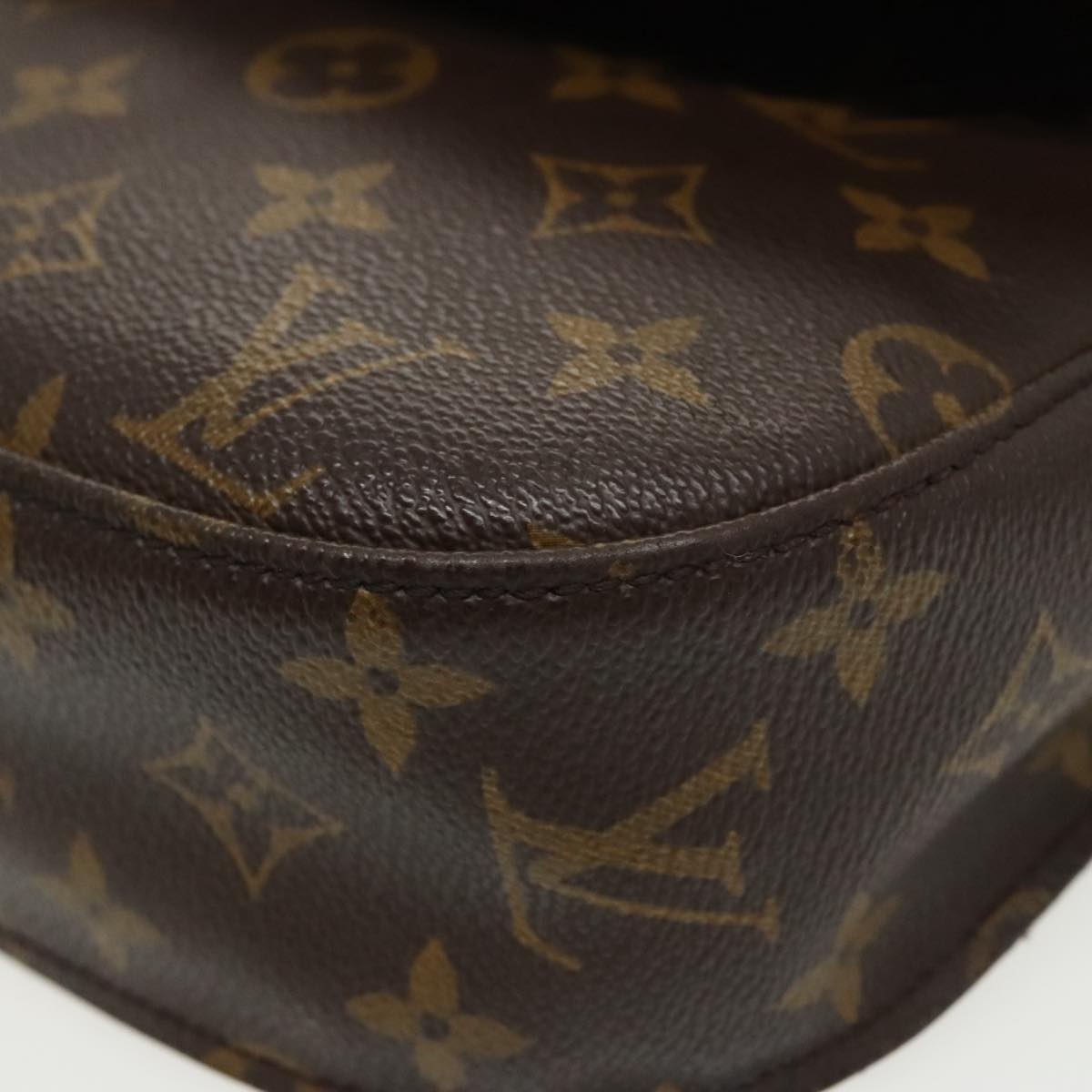 LOUIS VUITTON Monogram Saint Cloud GM Shoulder Bag M51242 LV Auth 98740