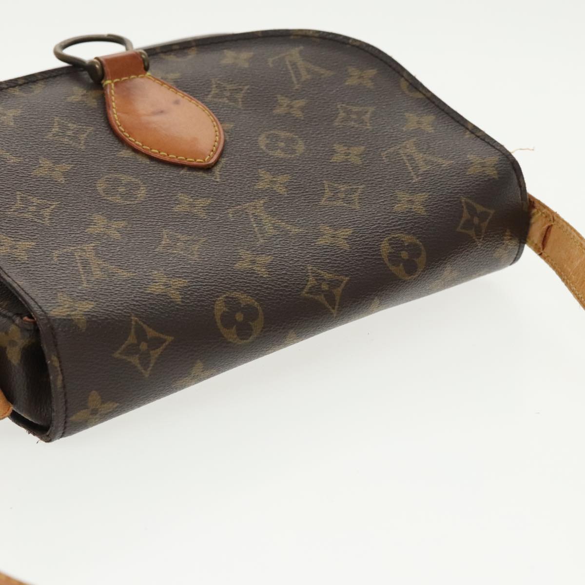 LOUIS VUITTON Monogram Saint Cloud GM Shoulder Bag M51242 LV Auth 98740