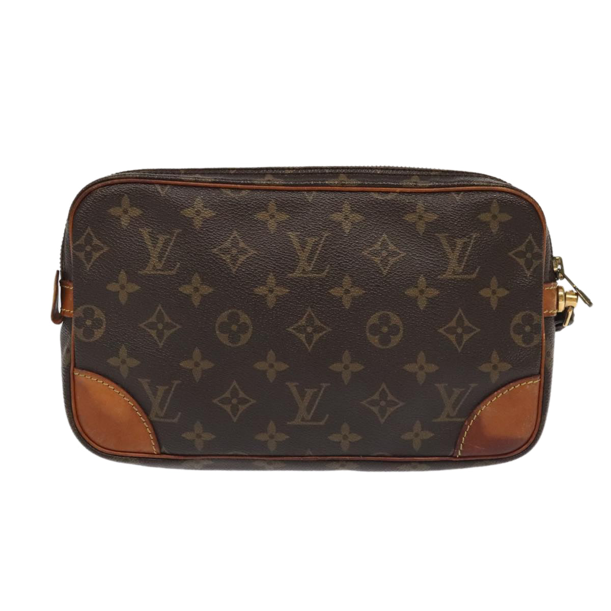 LOUIS VUITTON Monogram Marly Dragonne GM Clutch Bag M51825 LV Auth 98751 - 0