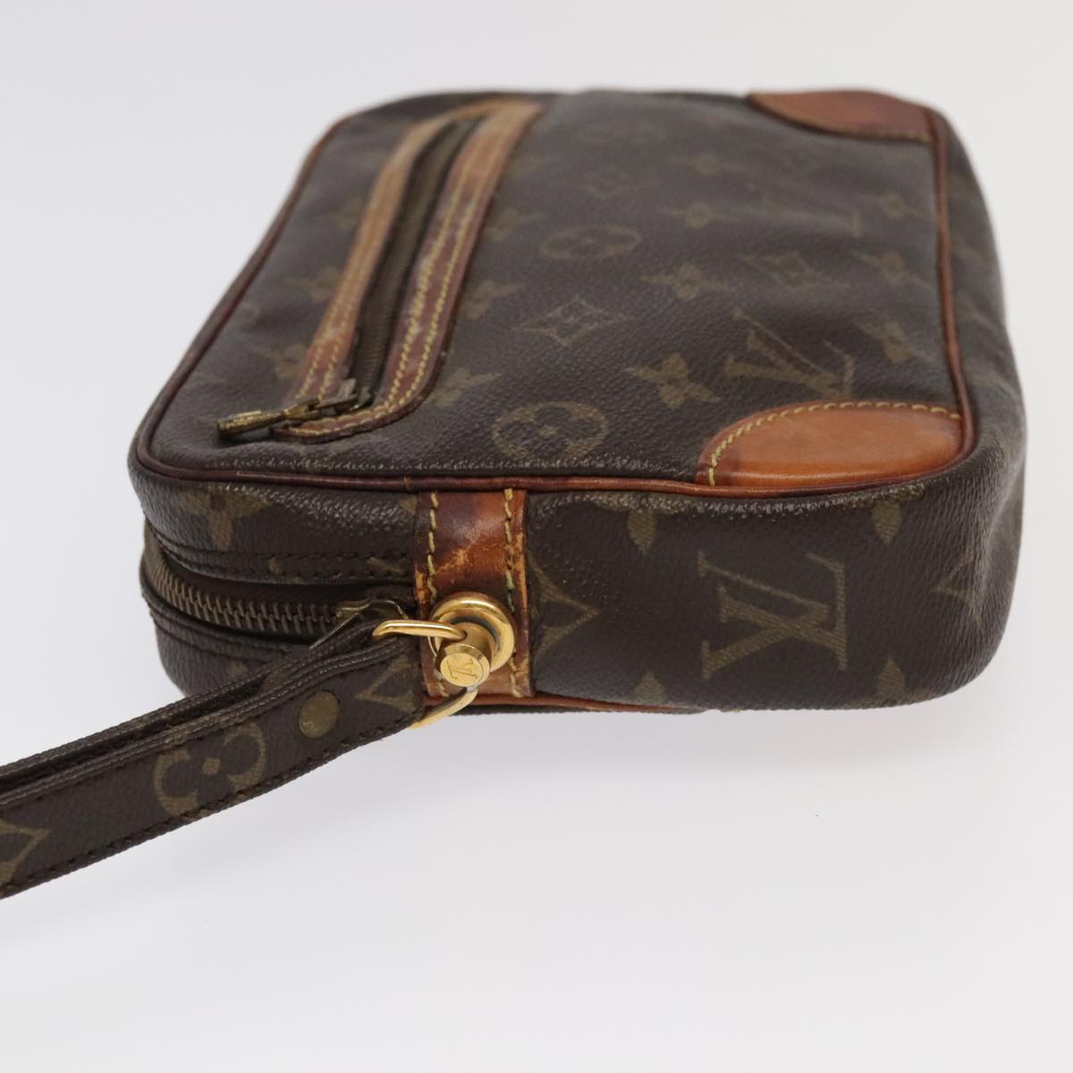 LOUIS VUITTON Monogram Marly Dragonne GM Clutch Bag M51825 LV Auth 98751