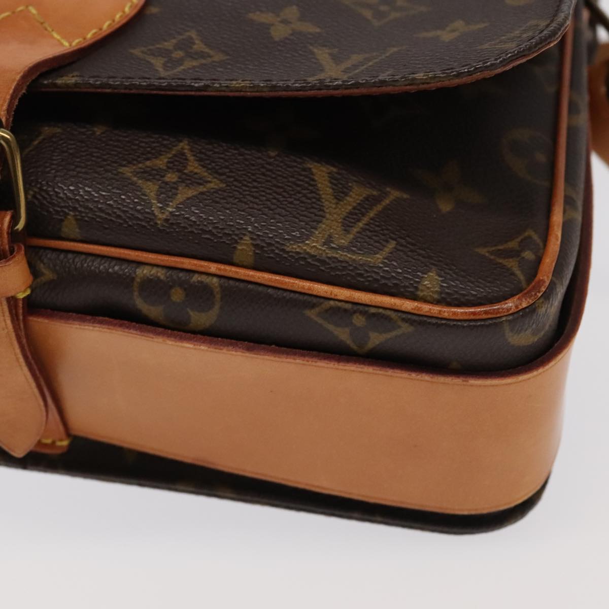 LOUIS VUITTON Monogram Cartouchiere GM Shoulder Bag M51252 LV Auth 98759