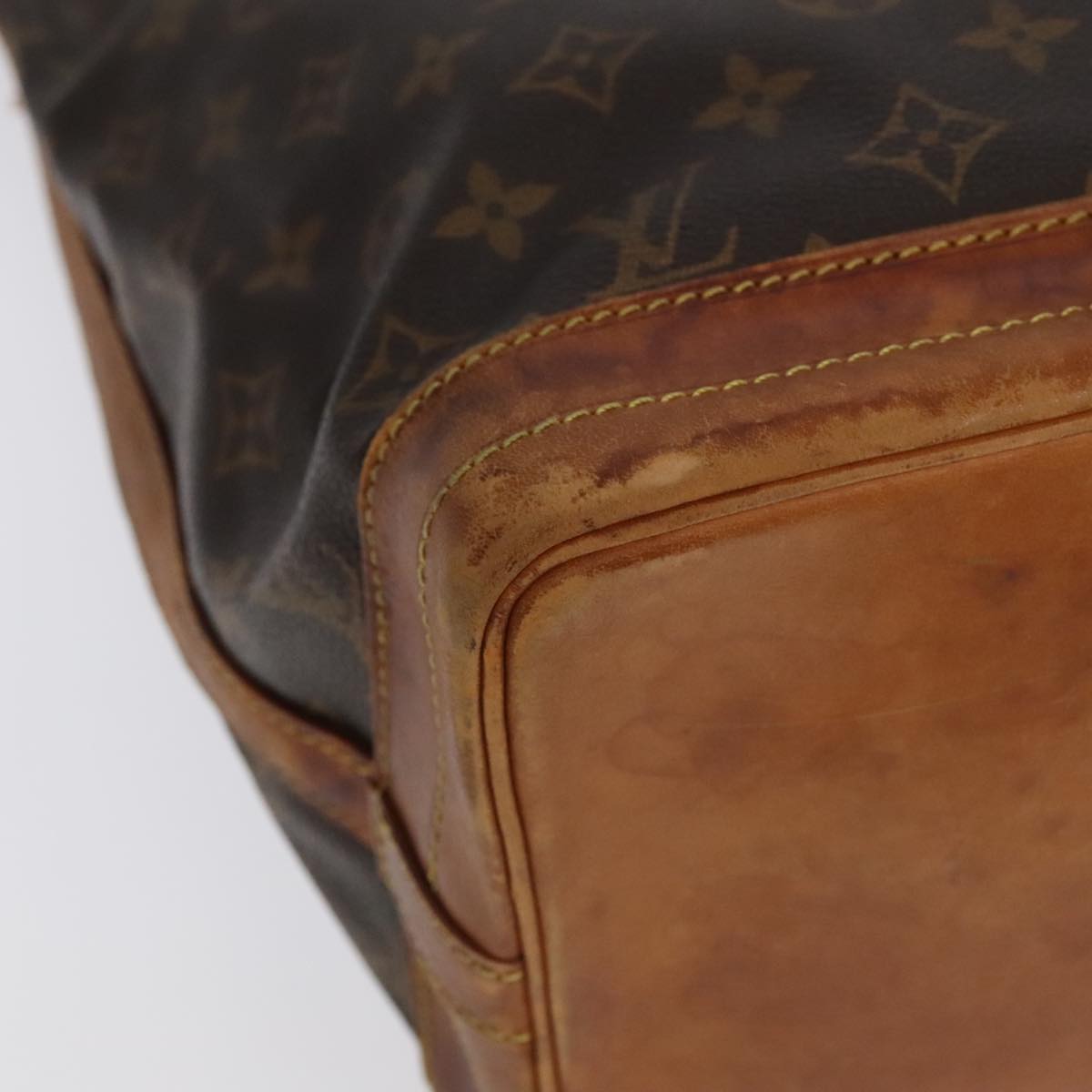 LOUIS VUITTON Monogram Noe Shoulder Bag M42224 LV Auth 98763