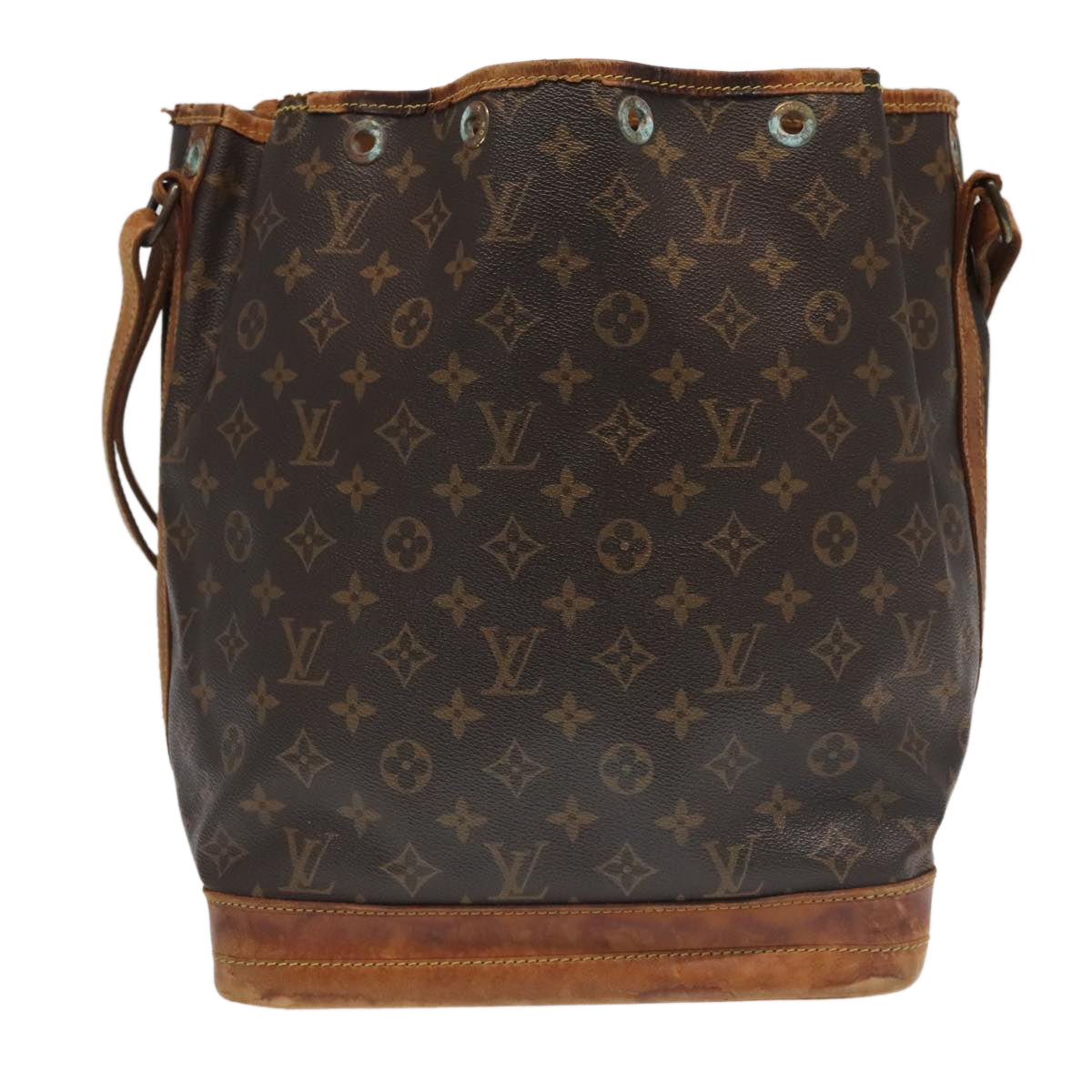 LOUIS VUITTON Monogram Noe Shoulder Bag M42224 LV Auth 98763